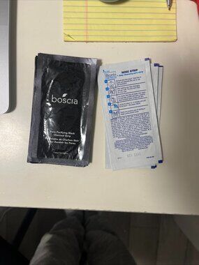 Bundle 11x Boscia Pore Purifying Black Charcol Strips & 5x Biore Nose Strips